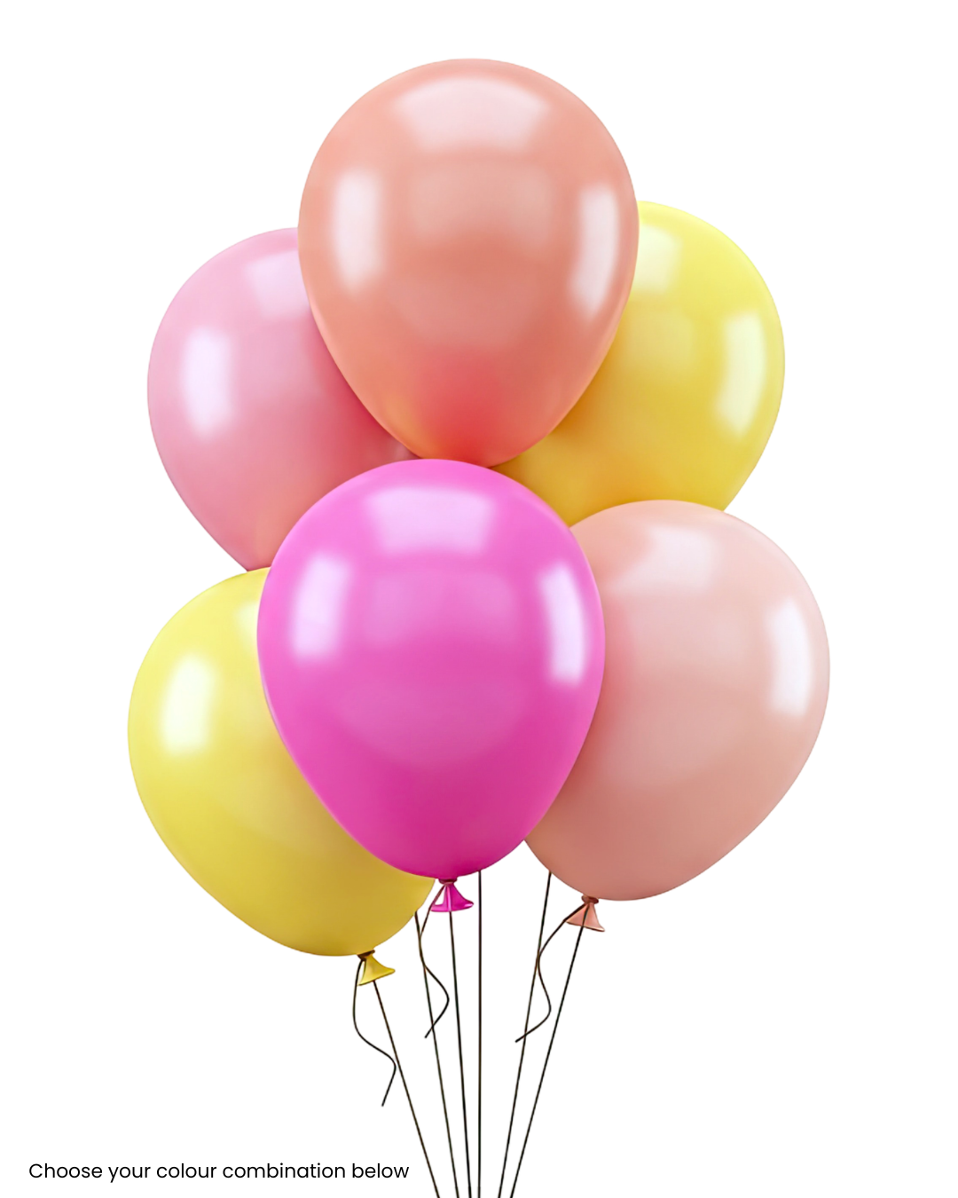 Balloon Bouquet - 6 Premium Latex